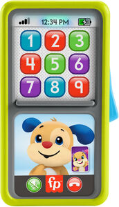 Fisher-Price Laugh & Learn 2-in-1 Slide to Learn Smart Phone