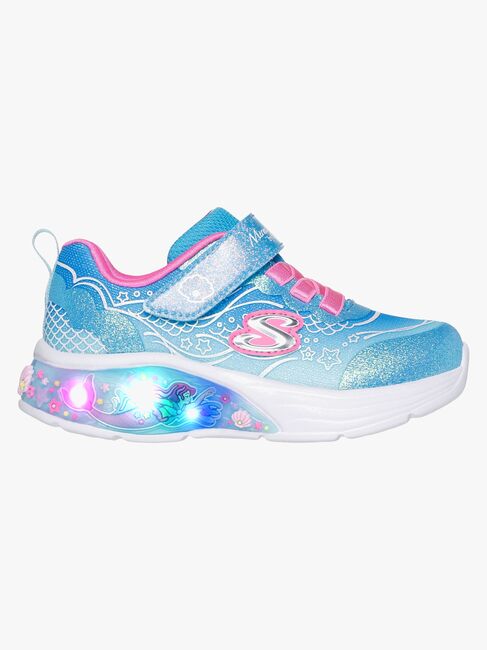 Skechers My Dreamers Lil Mermaid  Blinkende Sneakers, Blue