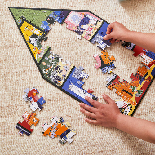 Mummitrollet House Deco Puslespill 40 Brikker