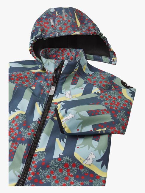 Reima Moomin Mjosa Softshelldress, Soft Black