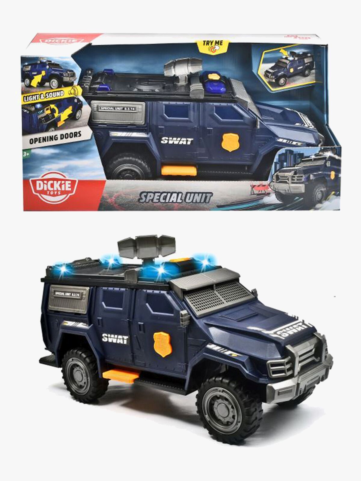 Dickie Toys Politibil