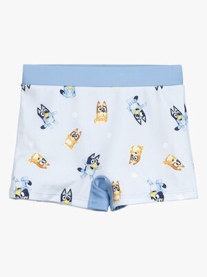 Bluey Badeshorts, Lyseblå