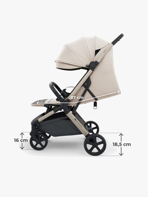 Kinderkraft NUBI 3 Sportsvogn, Sand Beige