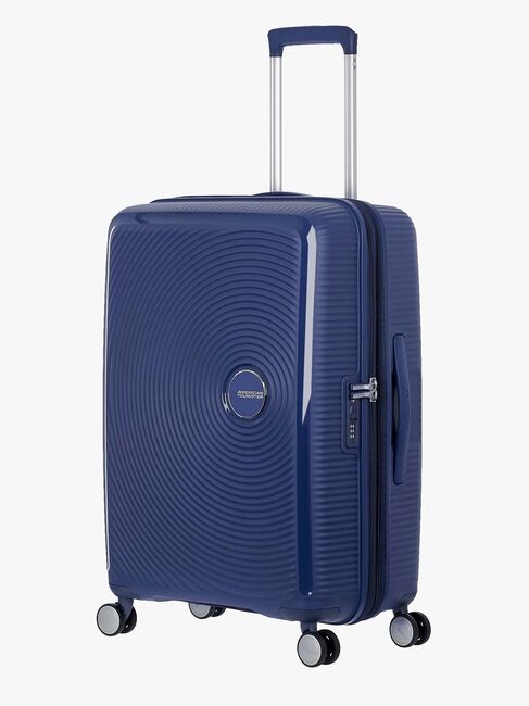 American Tourister Soundbox Spinner Trillekoffert 71,5L, Midnight Navy