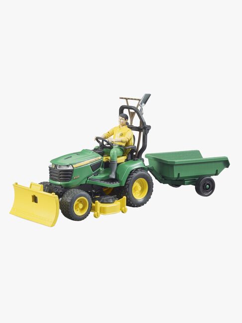Bruder John Deere Hagetraktor Med Fører