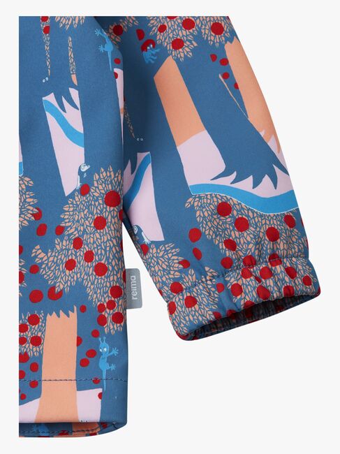 Reima Moomin Vantti Softshelljakke, Blue Ocean