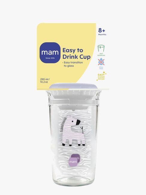 MAM Easy To Drink Kopp 290 ml, Rosa