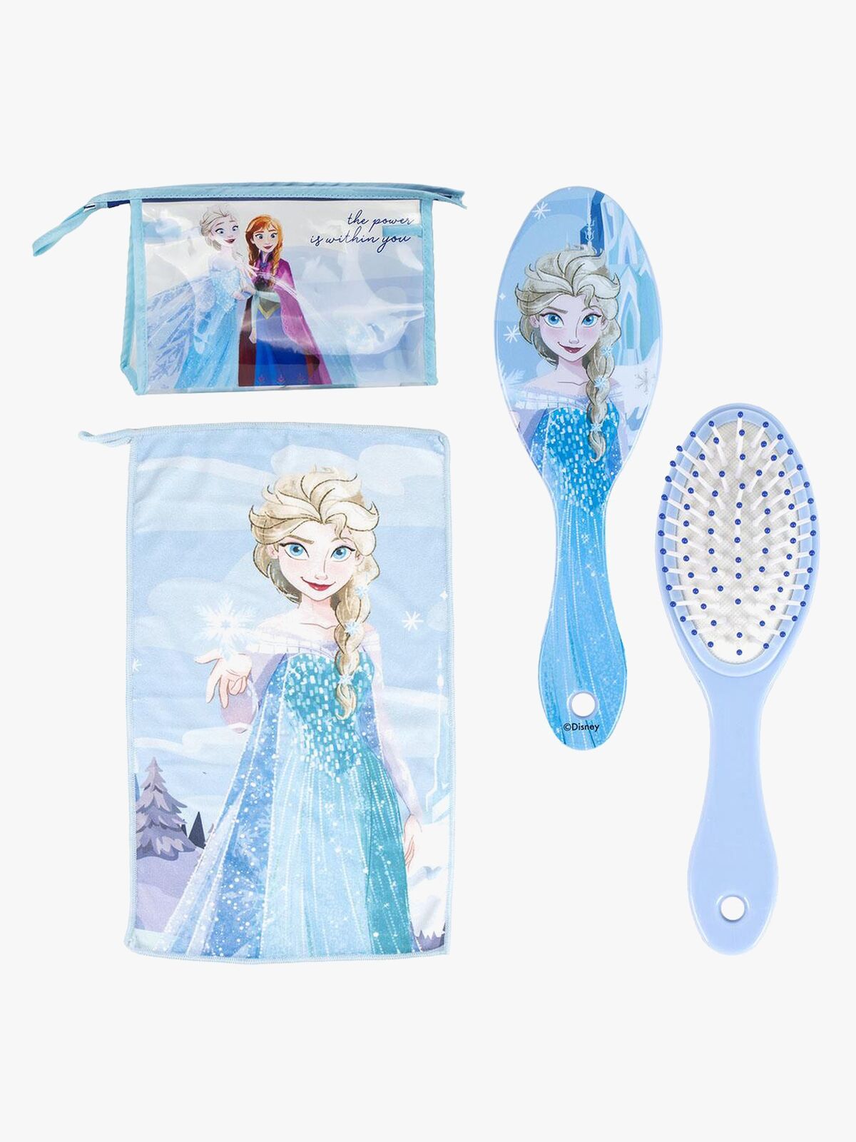 Disney Frozen Toalettmappe Børste & Håndkle