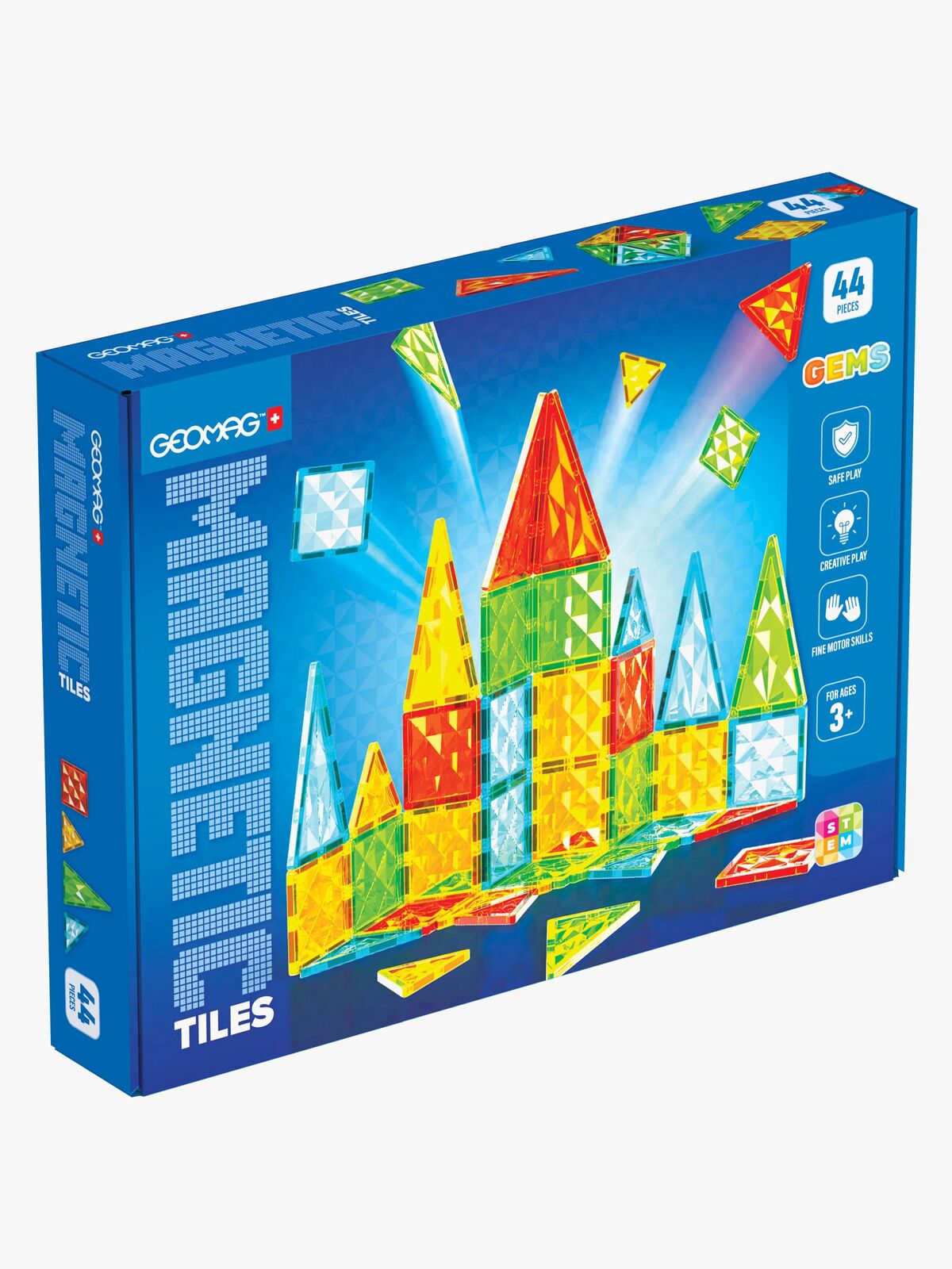 Geomag Gems Byggesett 44 Deler