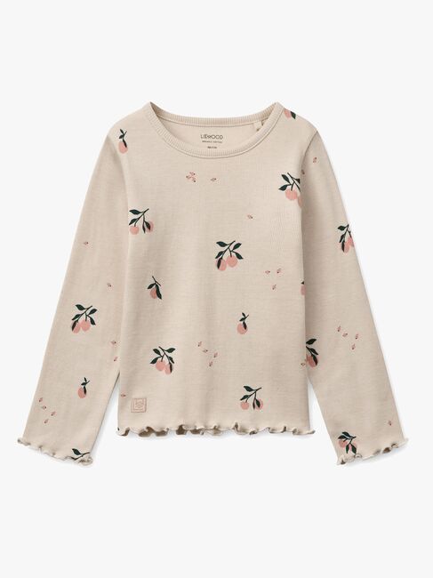 LIEWOOD Nieve T-skjorte, Peach/Sea Shell