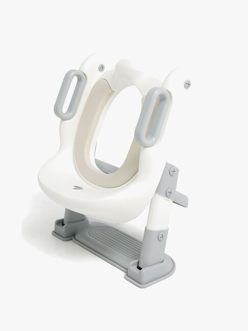 Beemoo CARE Assist Toalettsete med Stige, Grey/White