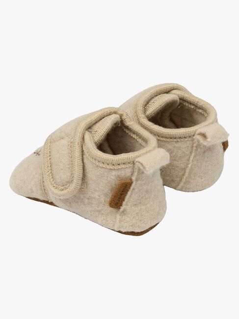 Mikk-Line Tøfler Ull, Off White