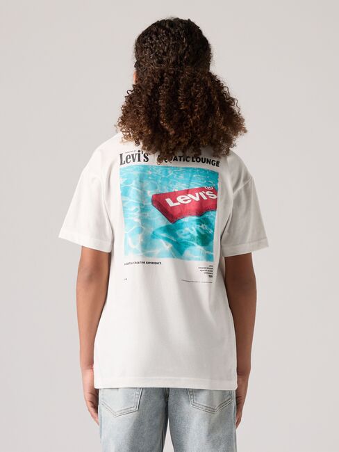 Levi's LVB Aquatic Lounge T-skjorte, Egret