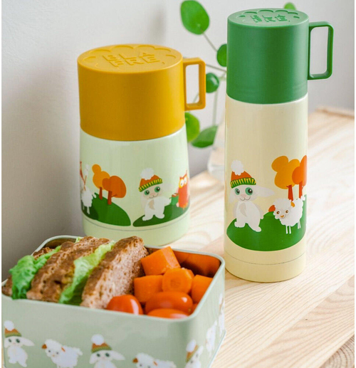 Blafre Termos Liten Kanin På Tur, Grønn