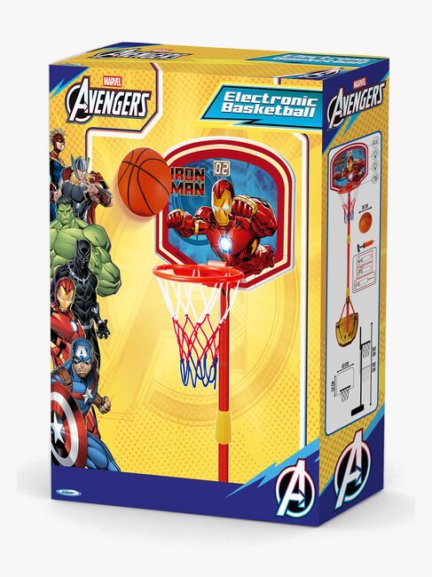 Marvel Iron Man Basketballstativ med Lys- og Lydeffekt 100-160 cm