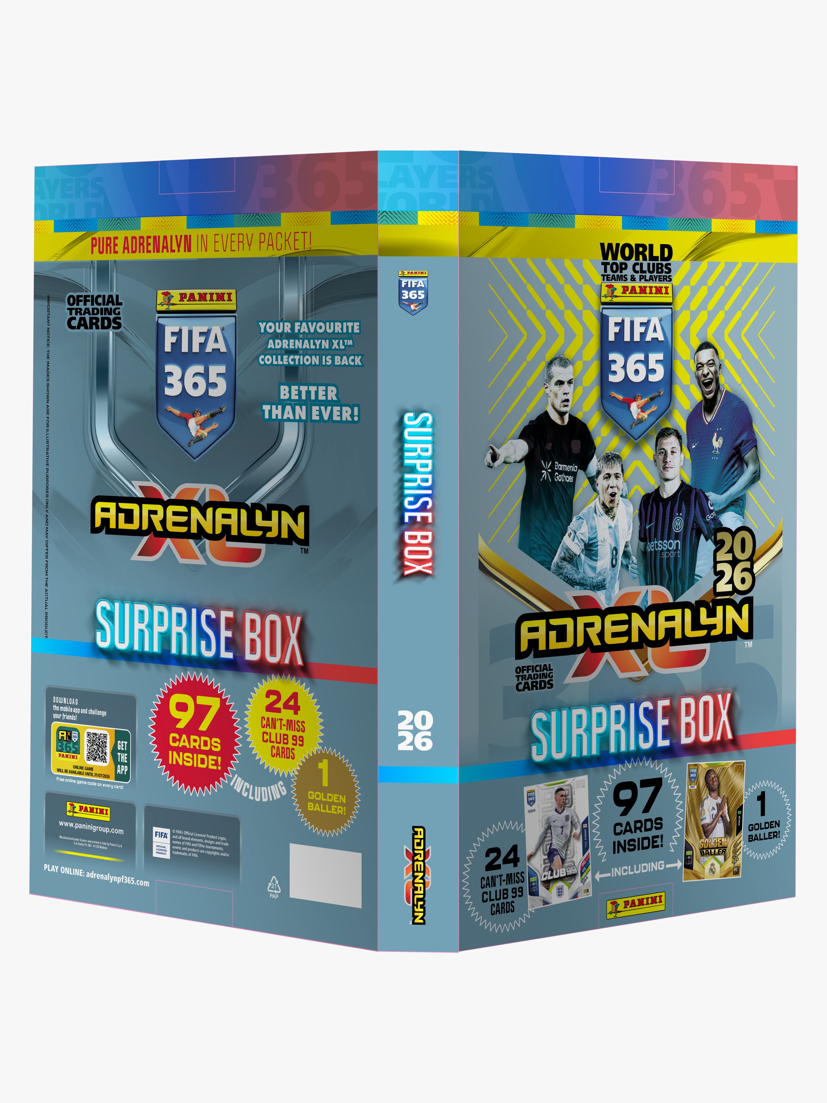 Panini FIFA 365 Adrenxl Samlekort Adventskalender 2026 - Adventskalendere