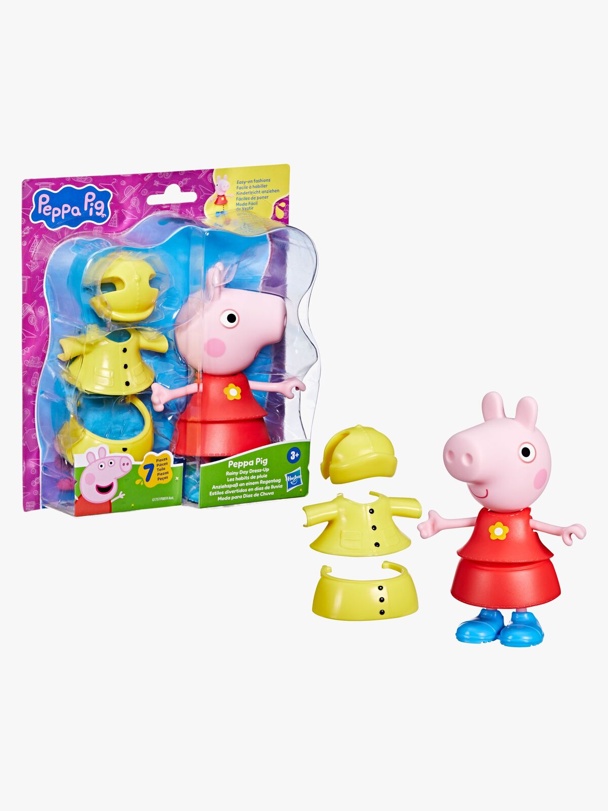 Peppa Gris Rainy Day Dress Up Figur