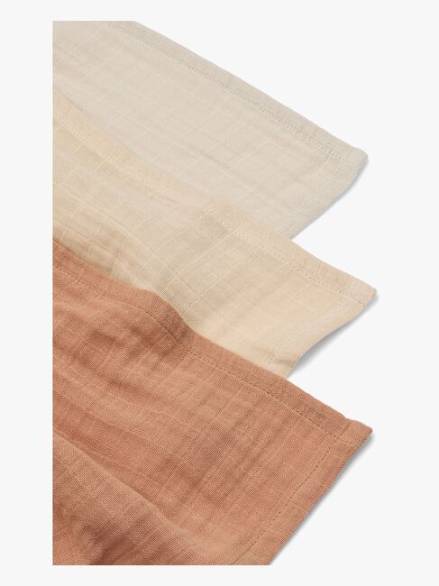 LIEWOOD Lewis Musselinteppe 3-Pack, Tuscany Rose