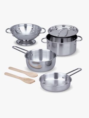 Melissa & Doug Kjøkkensett Stekepanner og Kasseroller 8 Deler