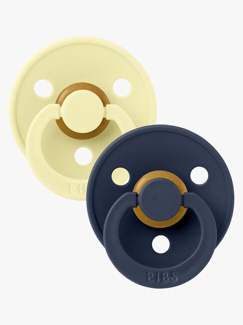 BIBS Colour Smokk 2-Pakk Str 2, Luna/Deep Space