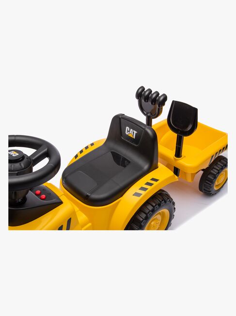 Caterpillar Gåbil med Tilhenger, Gul