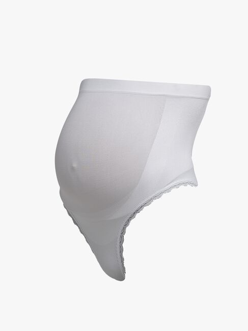 Milki String Gravidtruse 2-pack, White