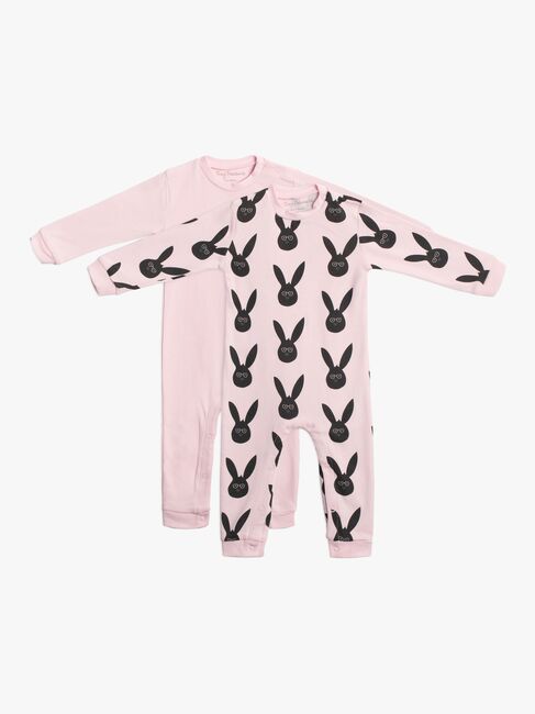 Tiny Treasure Maxime Jumpsuit 2-Pack, Pink