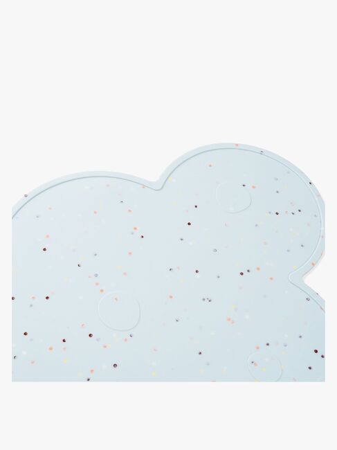 Done By Deer Spisebrikke Silikon Confetti, Blue