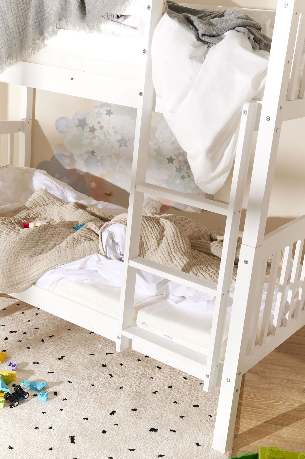 JLY Madrass SELMA 90x190, Hvit