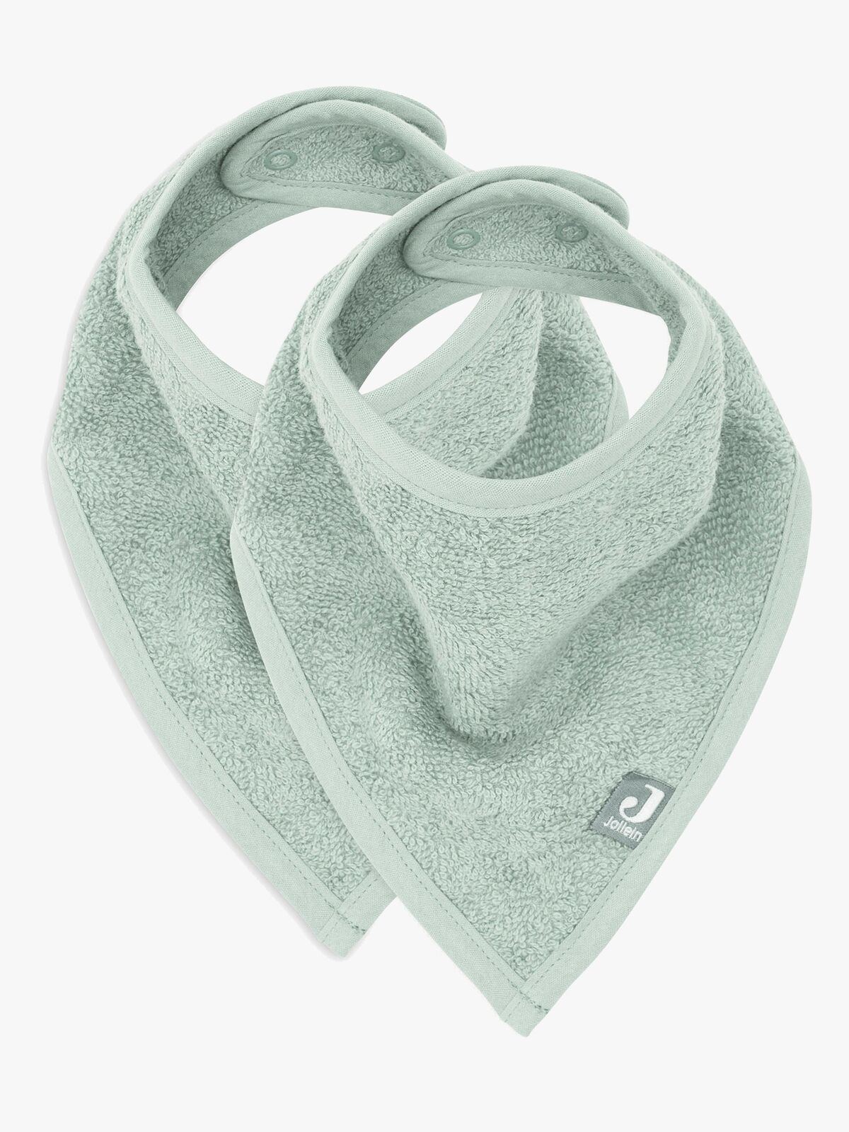 Jollein Bandana Siklesmekke 2-Pack, Ash Green