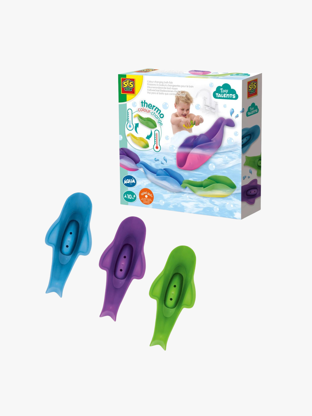 SES Creative Badeleke Fisk i 3-pakk