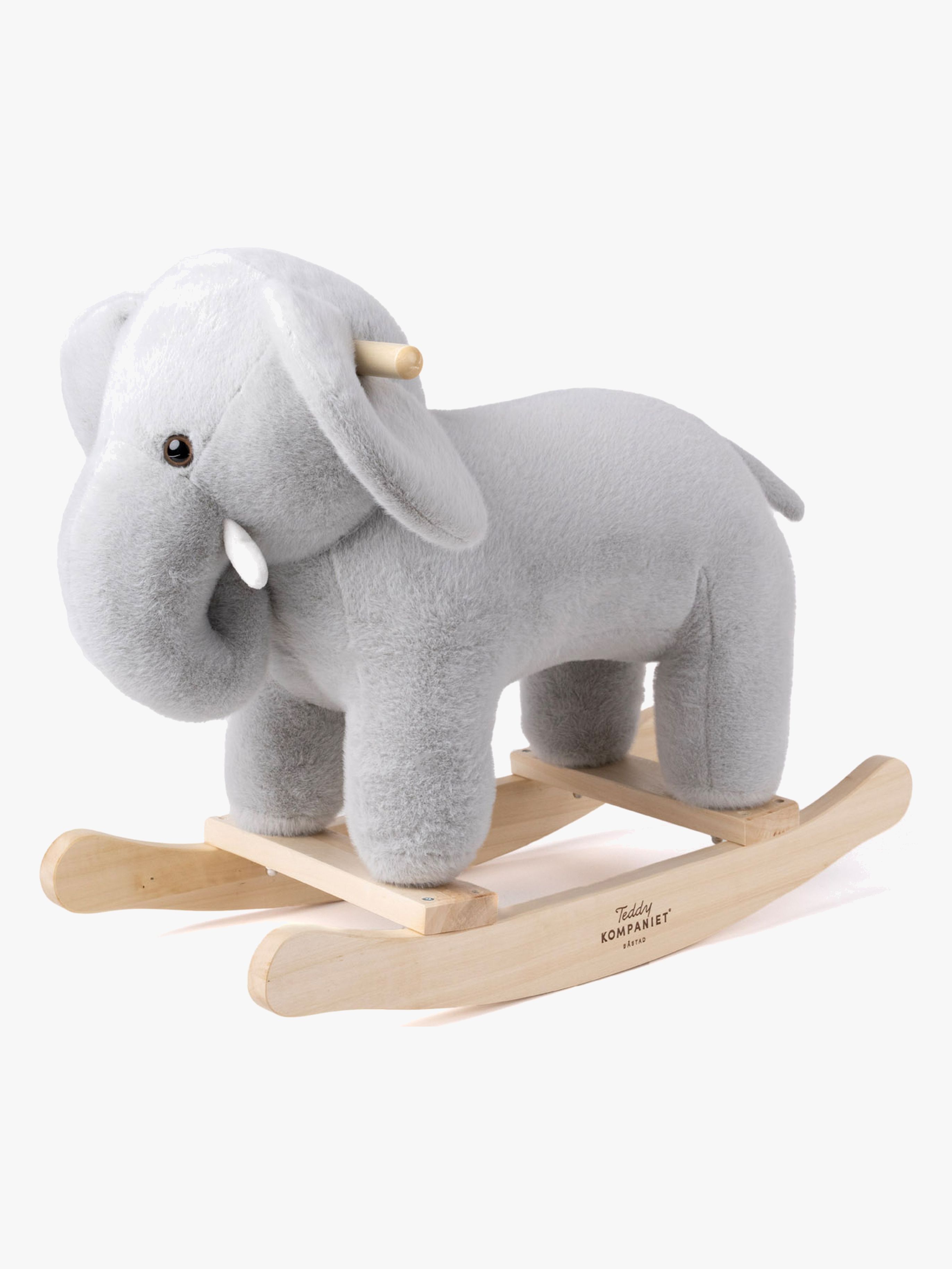 Teddykompaniet Gyngedyr Elefant - Gyngedyr - Polyester,Tre