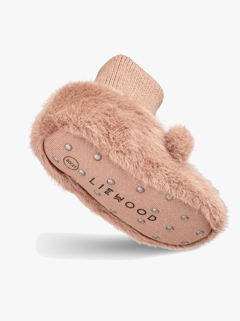 LIEWOOD Beth Bear Plush Tøfler, Pale Tuscany