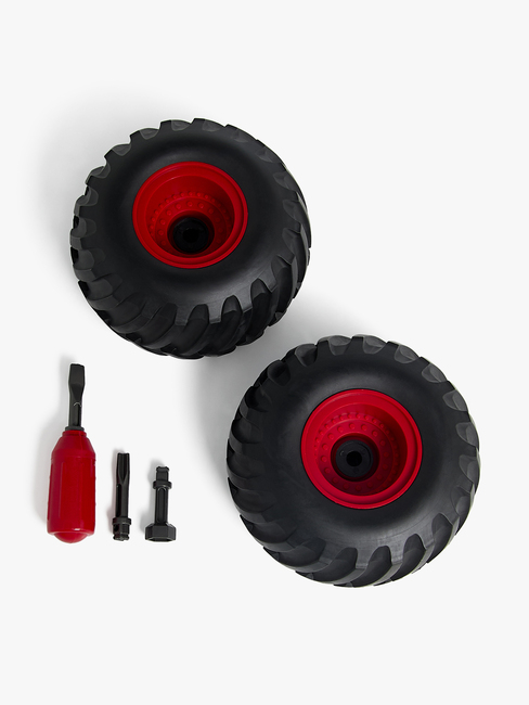 Alex's Garage Radiostyrt Heavy Off-Road Kjøretøy, Rød