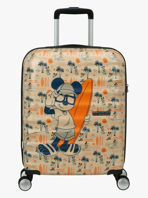 American Tourister Wavebreaker Disney Spinner Koffert 35L, Mickey Super Surfer
