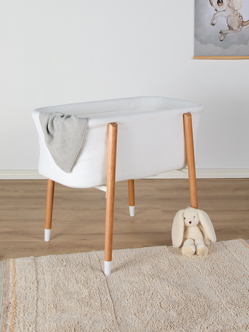Beemoo CARE Nordic Sprinkelseng, White/Wood