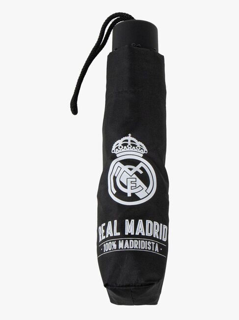 Real Madrid  Sammenleggbar Paraply, Svart