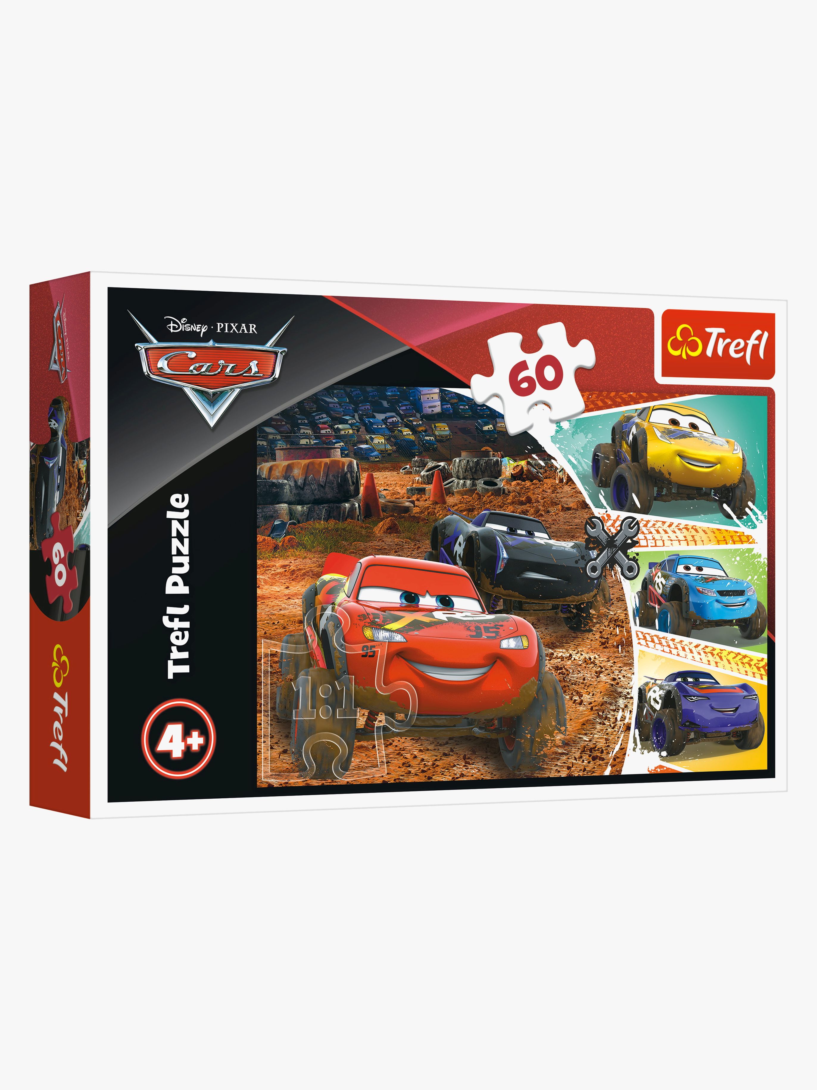 Trefl Cars 3 Puslespill 60 Brikker - Barnepuslespill