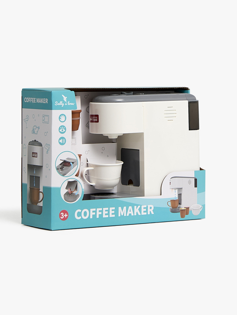 Cloudberry Castle Espressomaskin med Vanntank, Hvit