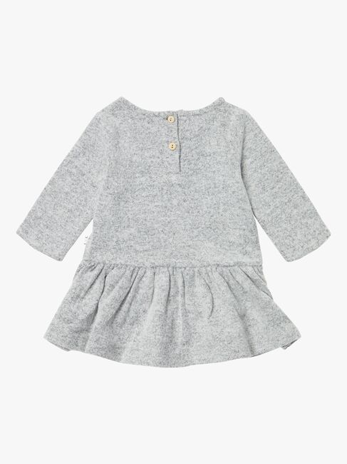Luca & Lola Olga Kjole Baby, Grey Melange