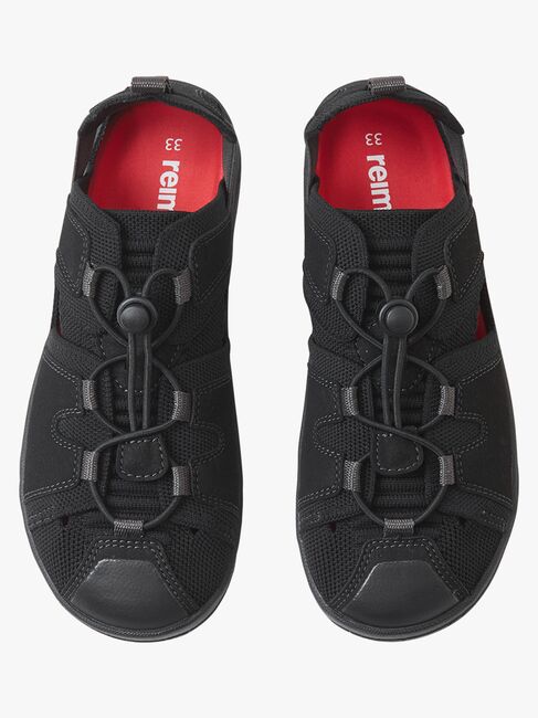 Reima Valoa Barefoot Sandaler, Black