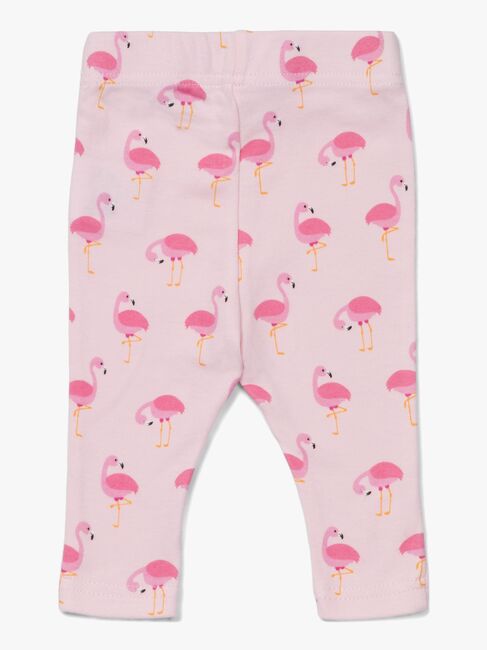 Tiny Treasure Lexi Leggings 2-Pack, Pink/Flamingo