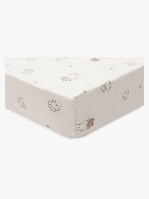 Jollein Stretchlaken 40x80, Miffy Family Farm