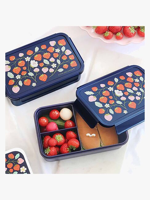 A Little Lovely Company Bento Matboks, Jordbær