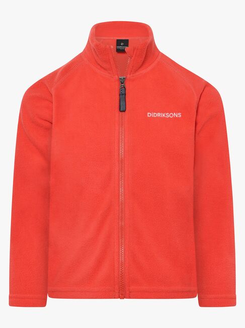 Didriksons Monte Fleecejakke, Paprika
