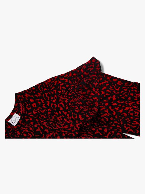 Luca & Lola Marietta Bluse, Red Leopard