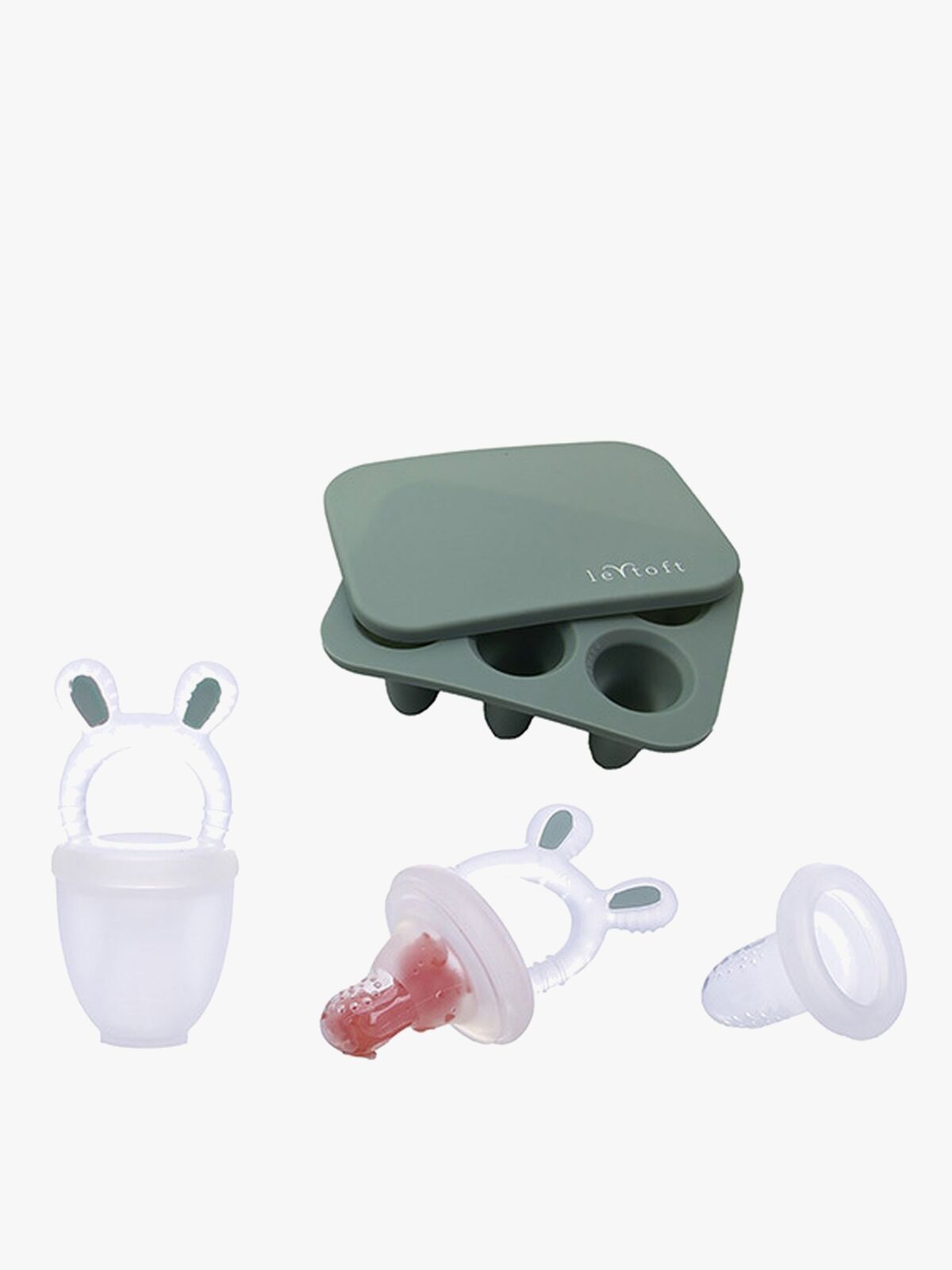 Le Toft Smakesmokk med Mini-isbitbrett, Smokey Green