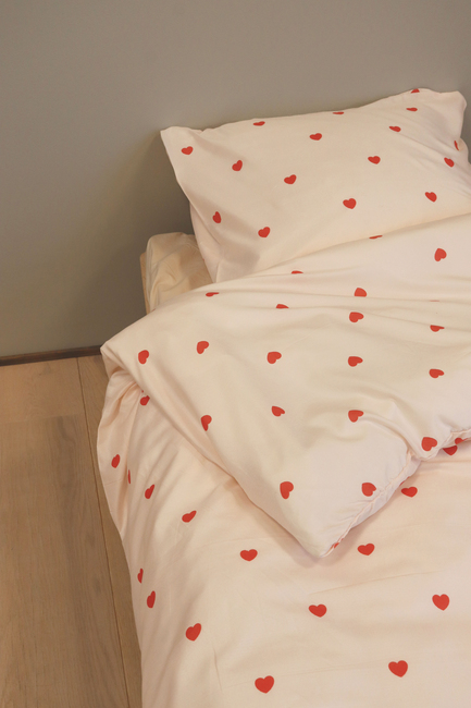 BrandMac Sengesett 140x200, Hearts