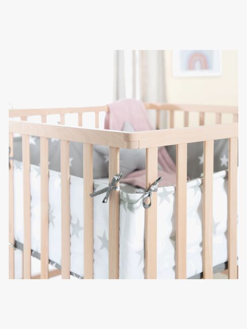 Roba Lekegrind med Hjul, Little Stars Wood