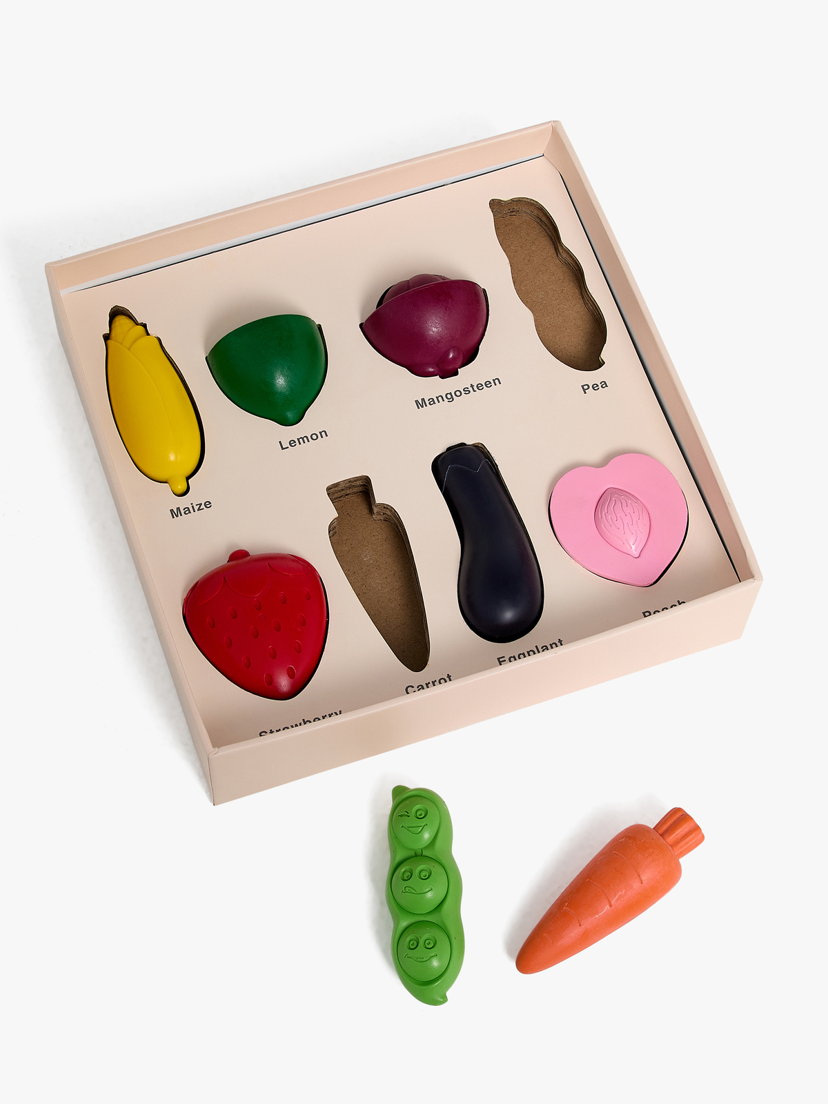 Fippla Fargestifter Frukt & Grønt